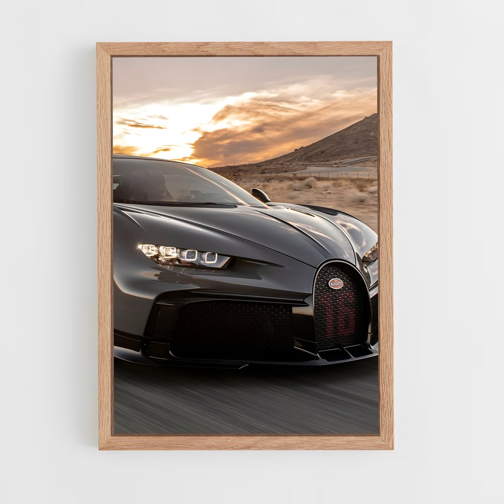 Poster Chiron Super Sport – affiche Bugatti (vue 4)